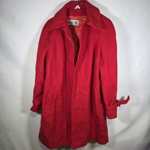 Vibrant Red Coat